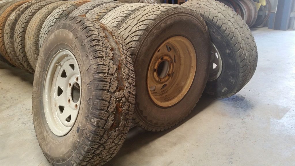 Worn Tyres